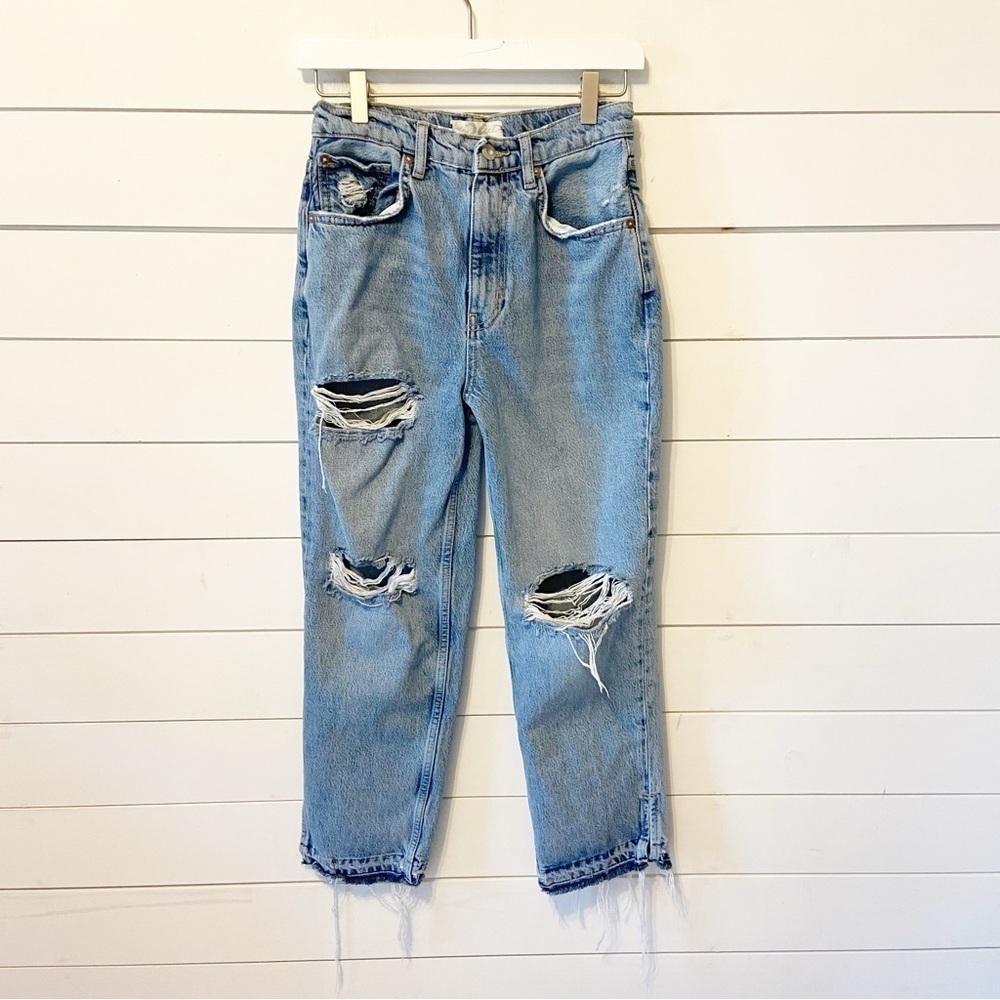 We the free | High Rise Distressed Jeans Size 26